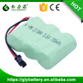 NI-MH 2 / 3AA 3.6V 700mAh Akku für schnurloses Telefon